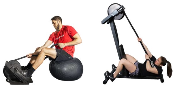 Horizontal and Vertical Rope Trainer Exercises