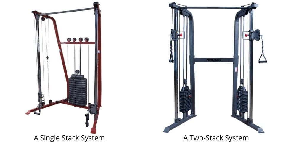 Single Stack vs Two Stack Functional Trainer