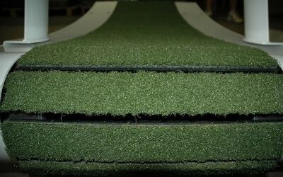 Trueform Runner Green Field Turf Running Surface