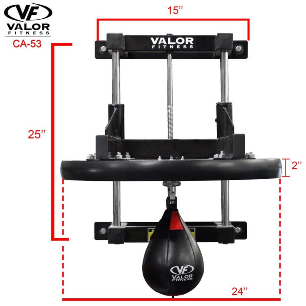 Valor Fitness CA-53 2&quot; Speed Bag Platform - Buy Online – Strength Warehouse USA