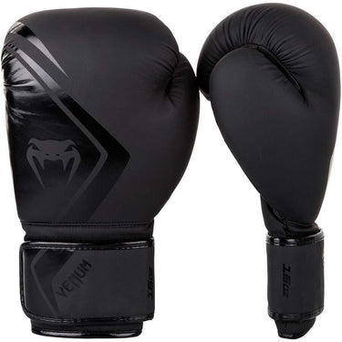 Guantes de Boxeo Venum Contender 2.0 – Negro/Gris-Blanco