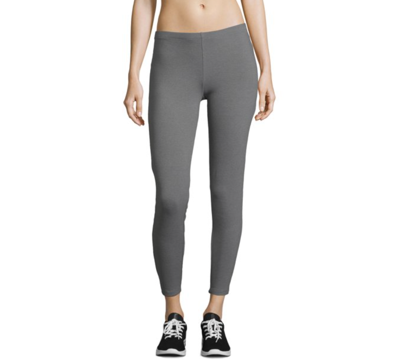Avia Activewear Women's Side Stripe Performance Leggings (Medium 8/10,  Grey) at  Women's Clothing store