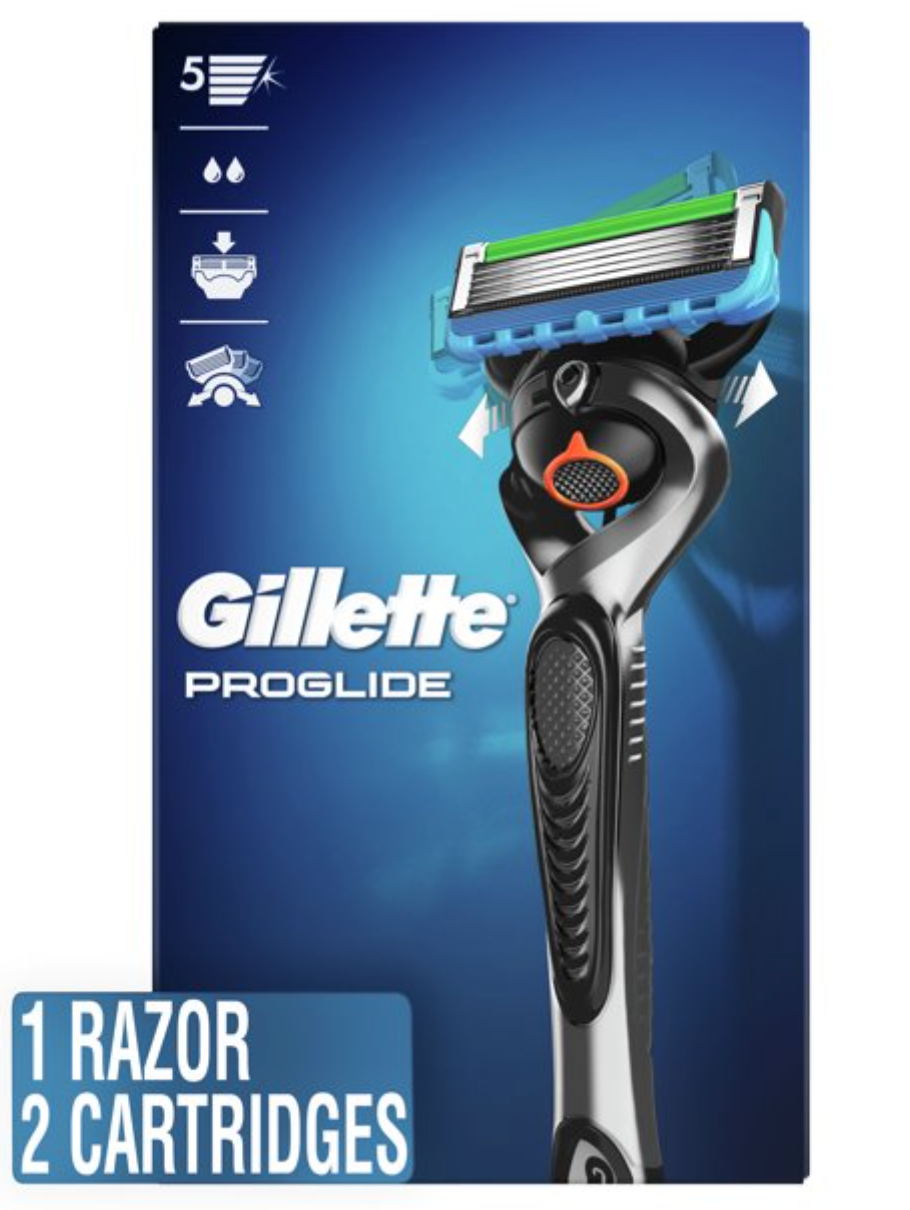  Gillette ProGlide Razor Refills for Men, 12 Razor