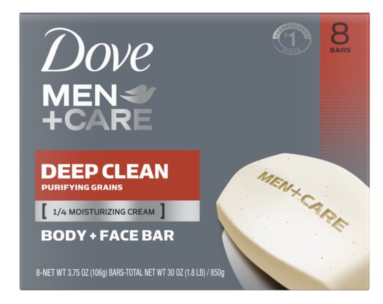 Degree Men Maximum Recovery Deep Clean Soap Bar Ginger Extract, 3.75 O - 4  Crew