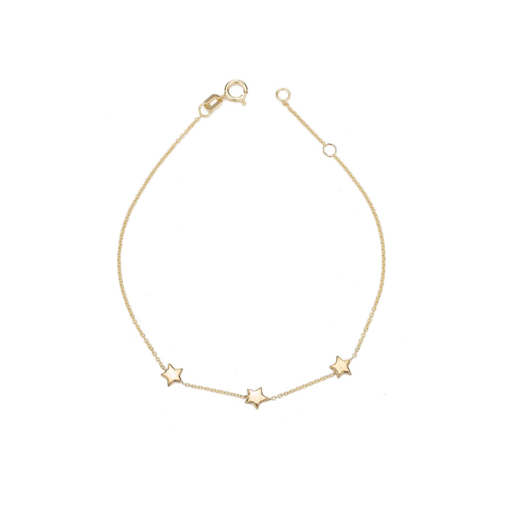 Mini Three Star Bracelet | Nina Segal Jewelry