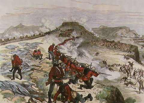 The decisive moment at the battle of Khambula - Major Hackett's sortie