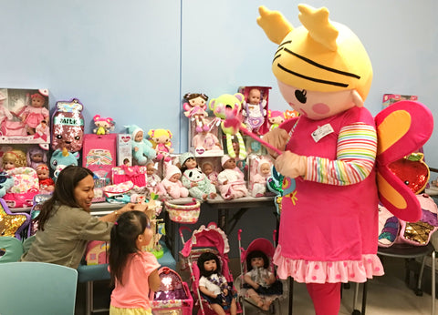 Adora Donates Toys to CHOC's Family Night