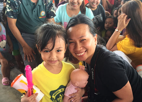 Charisma Brands, LLC. donates dolls in the Philippines