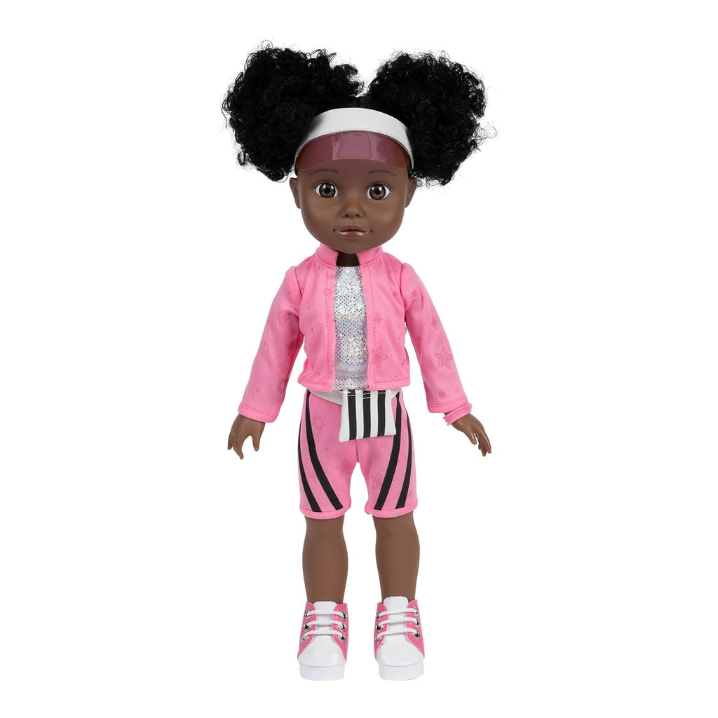 Adora Glow Girls Doll Set with Glow-in-the-Dark Clothes & Accessories