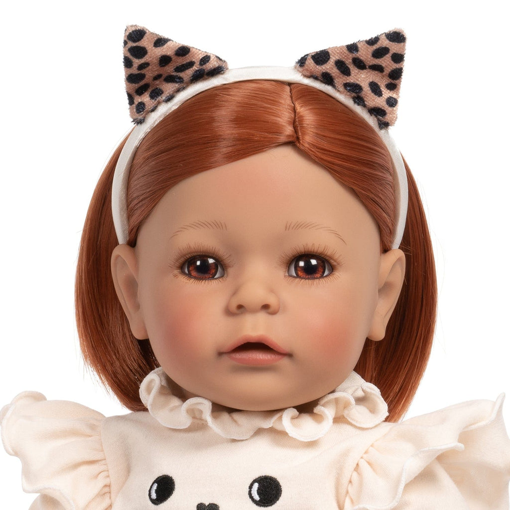 Adora Realistic Baby Doll, Toddler Doll Flutterbye Baby - 20 inch Brown Hair/Brown Eyes
