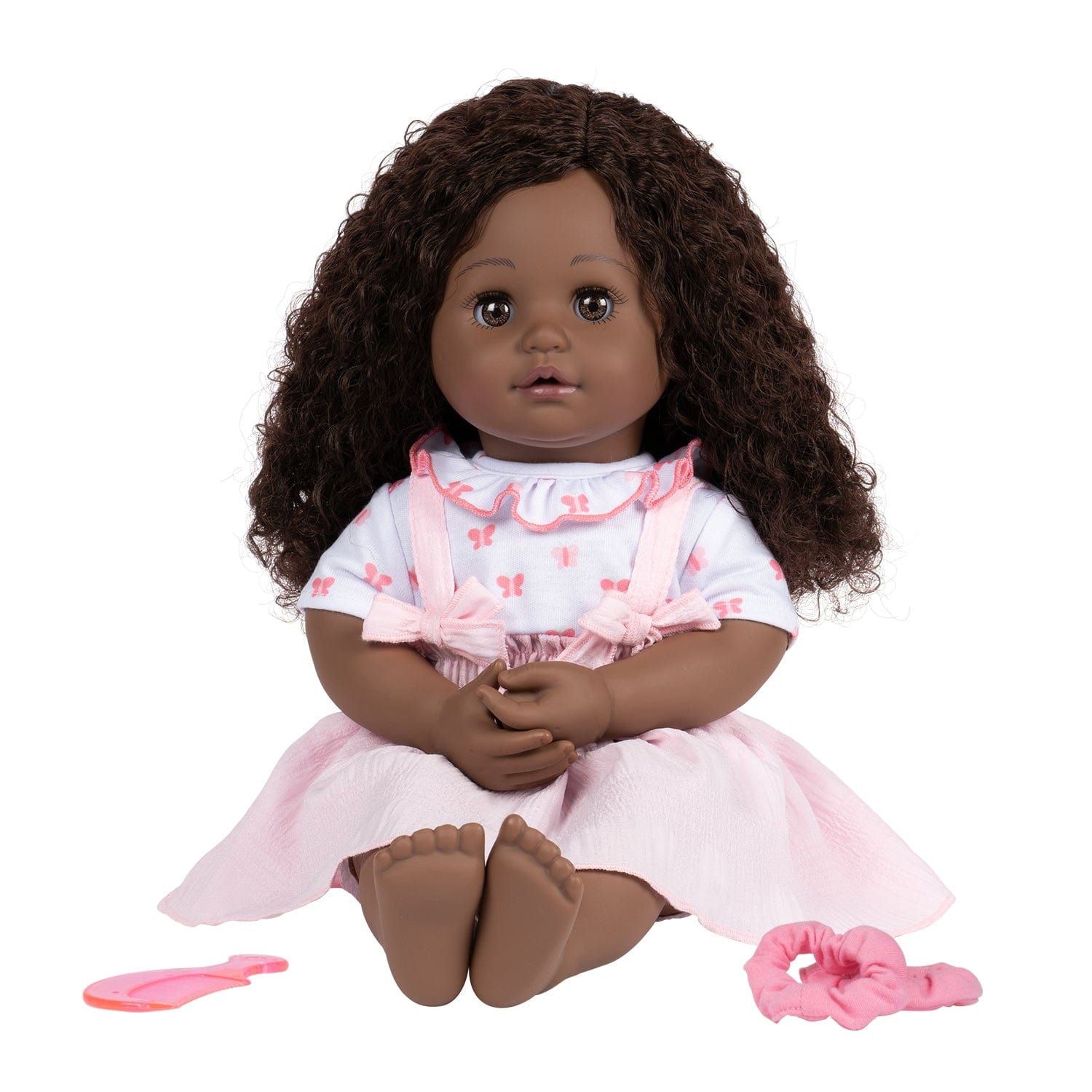 Ecore Fun Black Doll 145 Inch Baby Girl Doll and Clothes Set  AfricanAmerican Washable Realistic Silicone Girl Dolls Best Gift for Kids  Girls  Amazonin Toys  Games