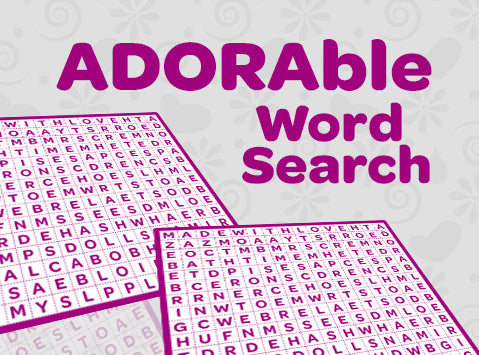 Adorable Word search