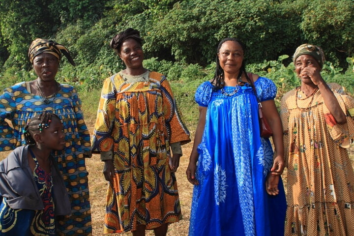 Cameroon women together