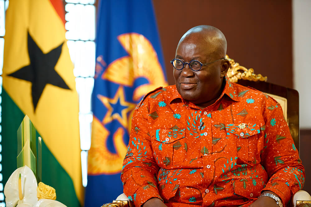 Ghana president Nana Akufo-Addo