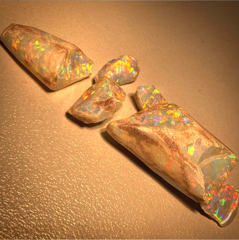 The cleaned opal pipe..  Perhaps a once in a lifetime find.. 