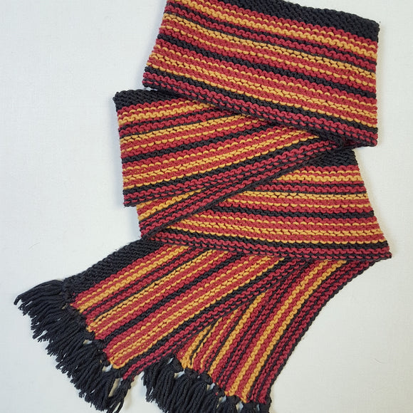 Scarf - Vertical Striped Style (Pattern Downloads) – Wool Baa