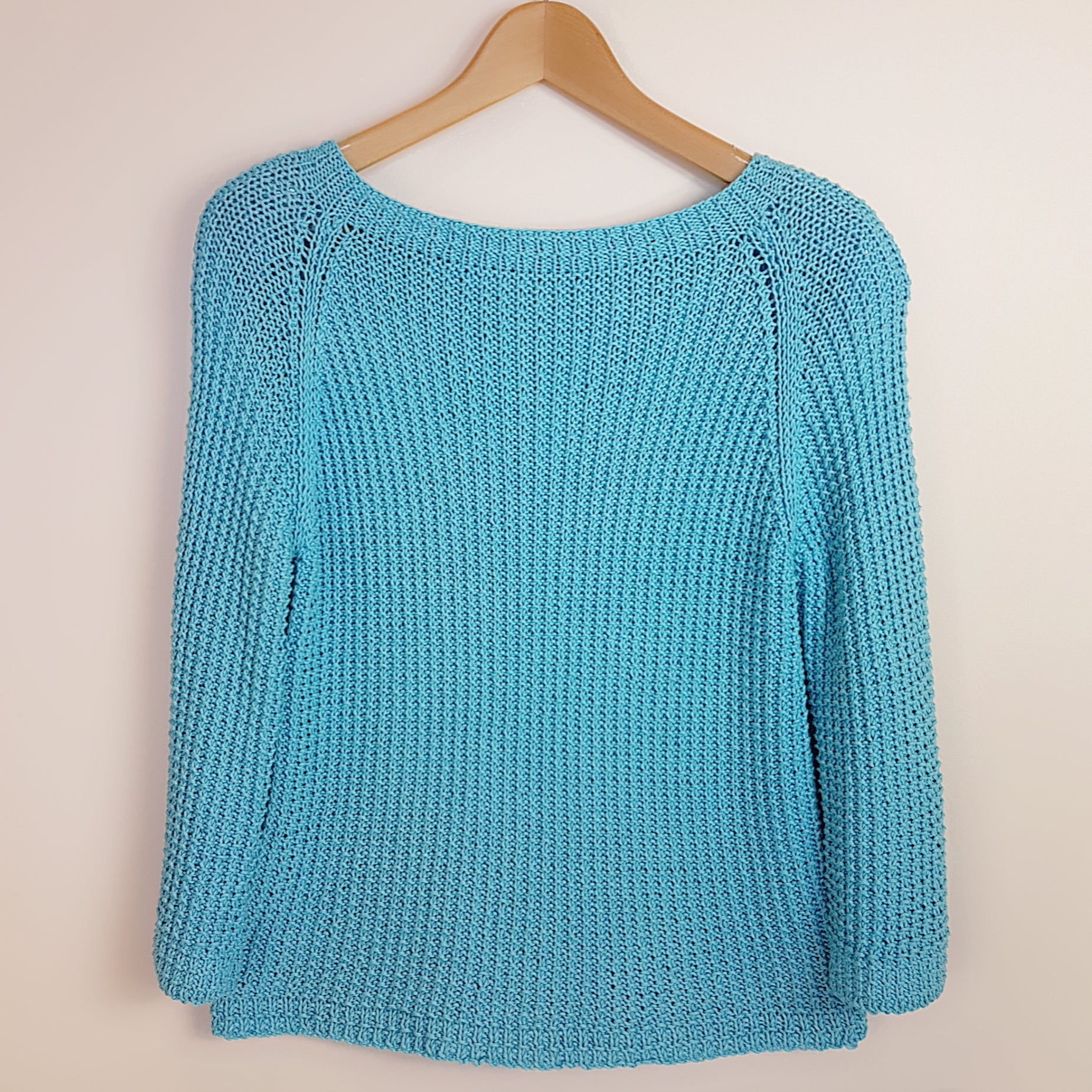 Women's Moss Rib Raglan Sweater (Pattern Downloads) Wool Baa