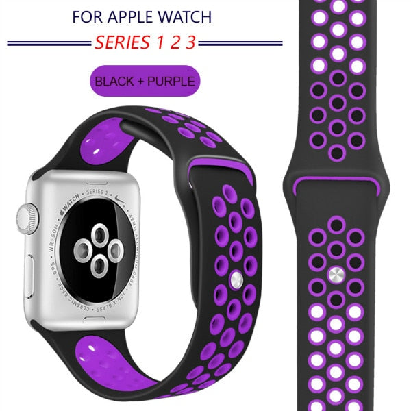 purple nike apple watch band