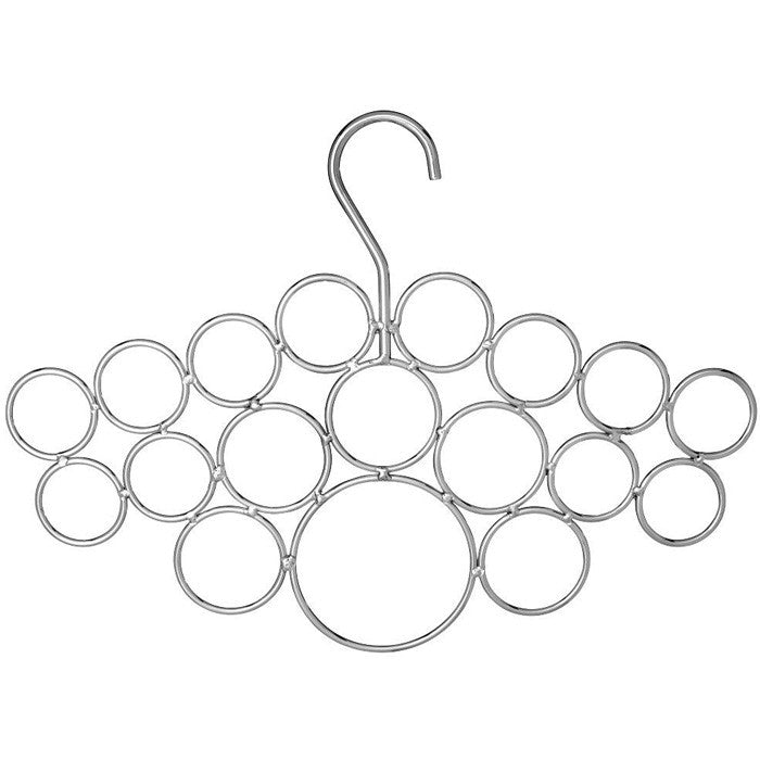 Felji 18 Loop Scarf Hanger Chrome