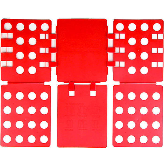 Felji 4th Generation Adult Flip Fold Shirt Folding Board Red