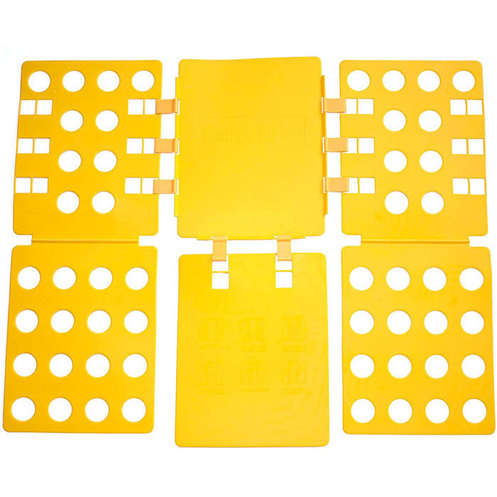 Felji 4th Generation Adult Flip Fold Shirt Folding Board Yellow