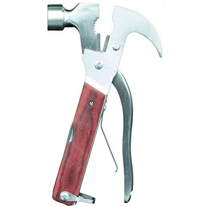 Felji 8 In 1 Multi-function Stainless Steel Hammer Wrench Pliers Saw Blade Knife Tools