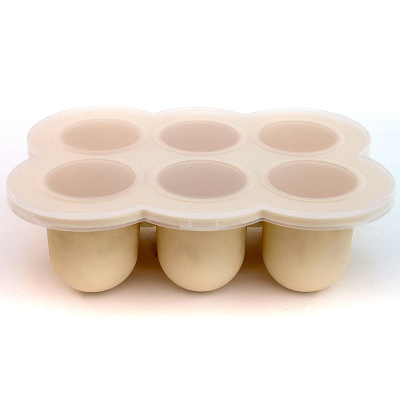 Baby Bullet Freezer Tray Six Cup Grid Includes Lid