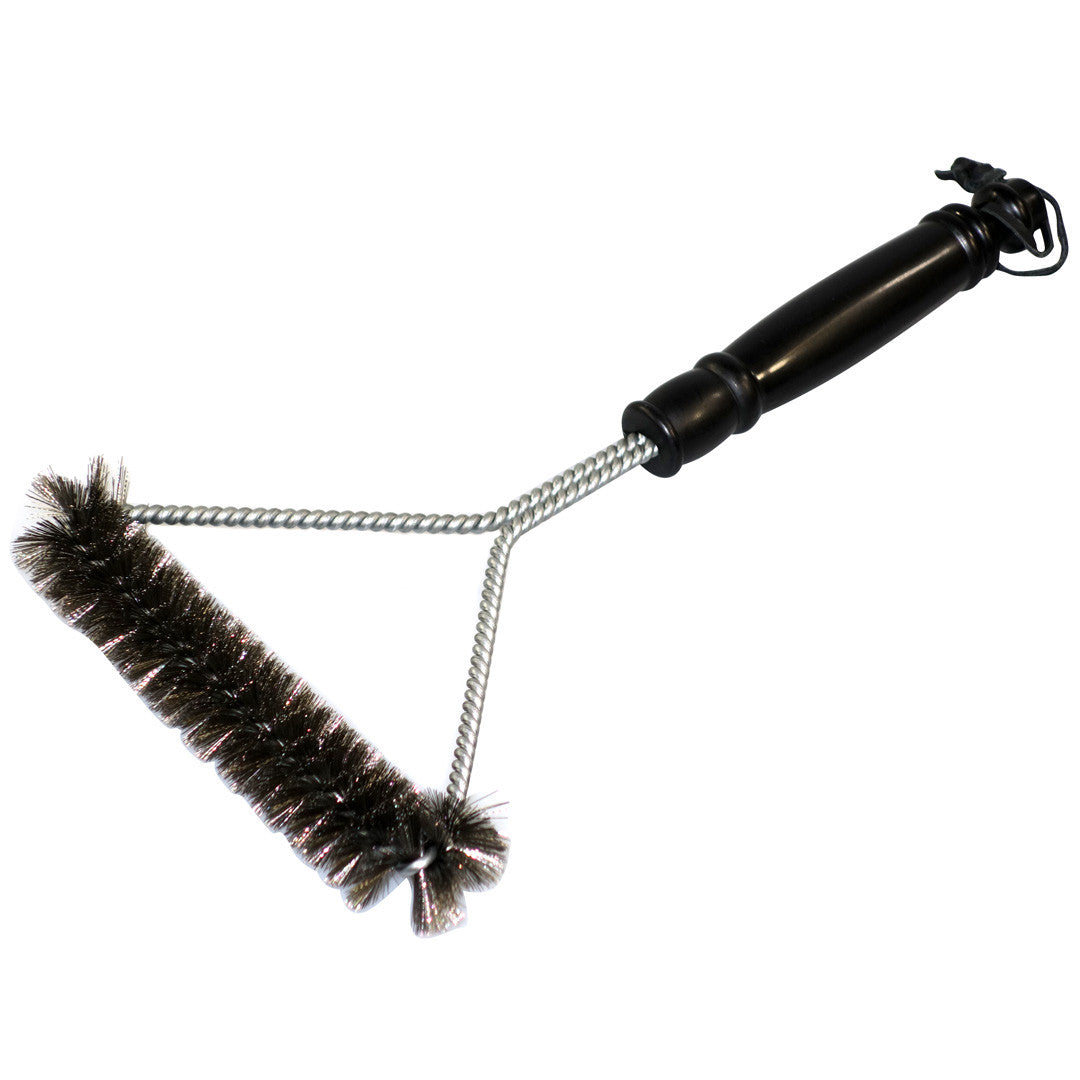 Felji 12 Inch 3-sided Grill Brush Heavy Duty Stainless Steel Cleaning