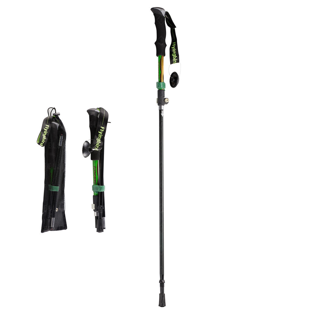 Felji Collapsible Ultralight Adjustable Hiking Stick