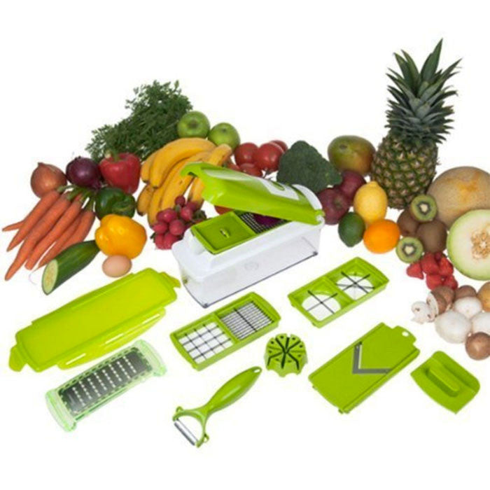 Felji Nicer Dicer Plus Multi Chopper 12 Pieces