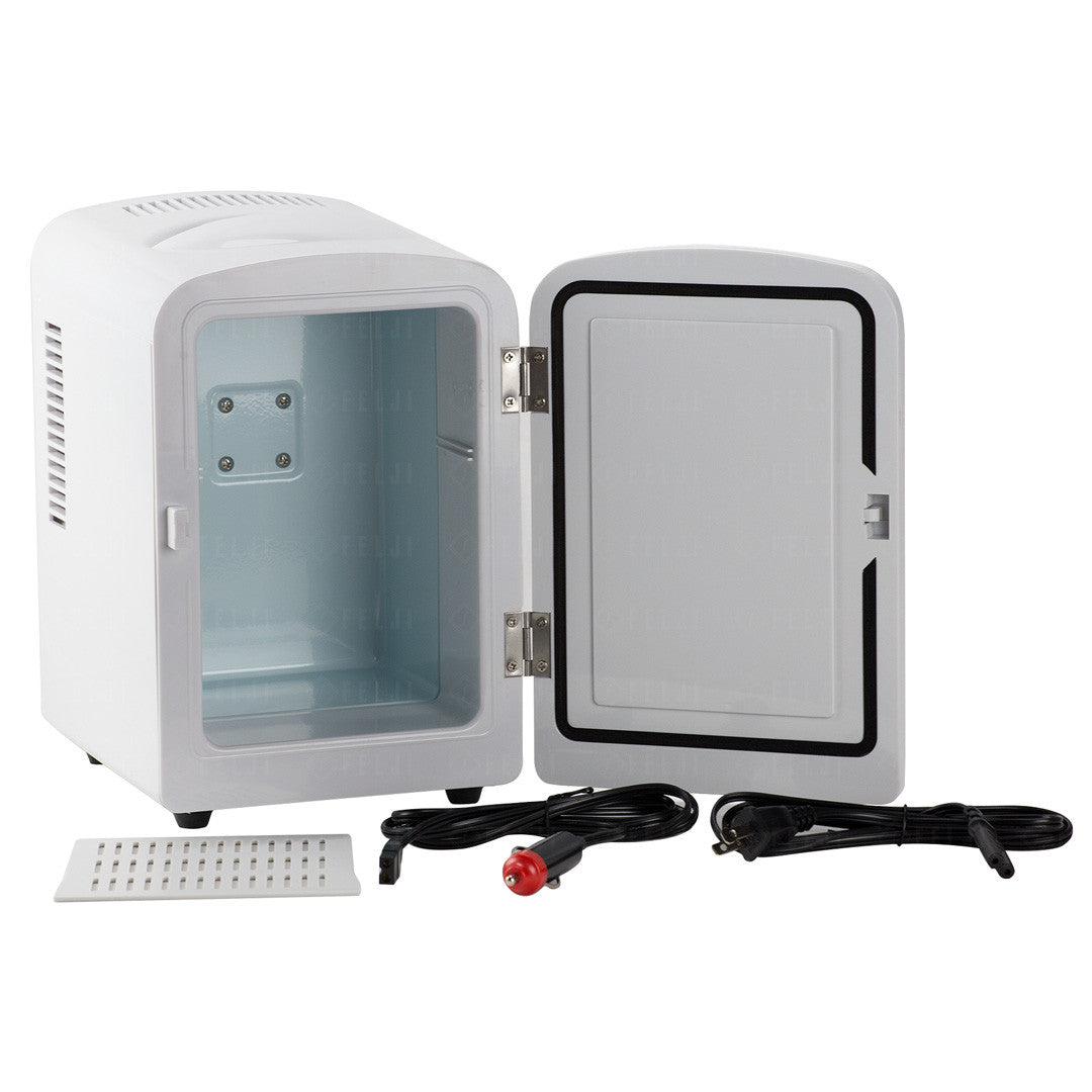 Felji Portable Mini Fridge Cooler And Warmer 4l Ac & Dc White