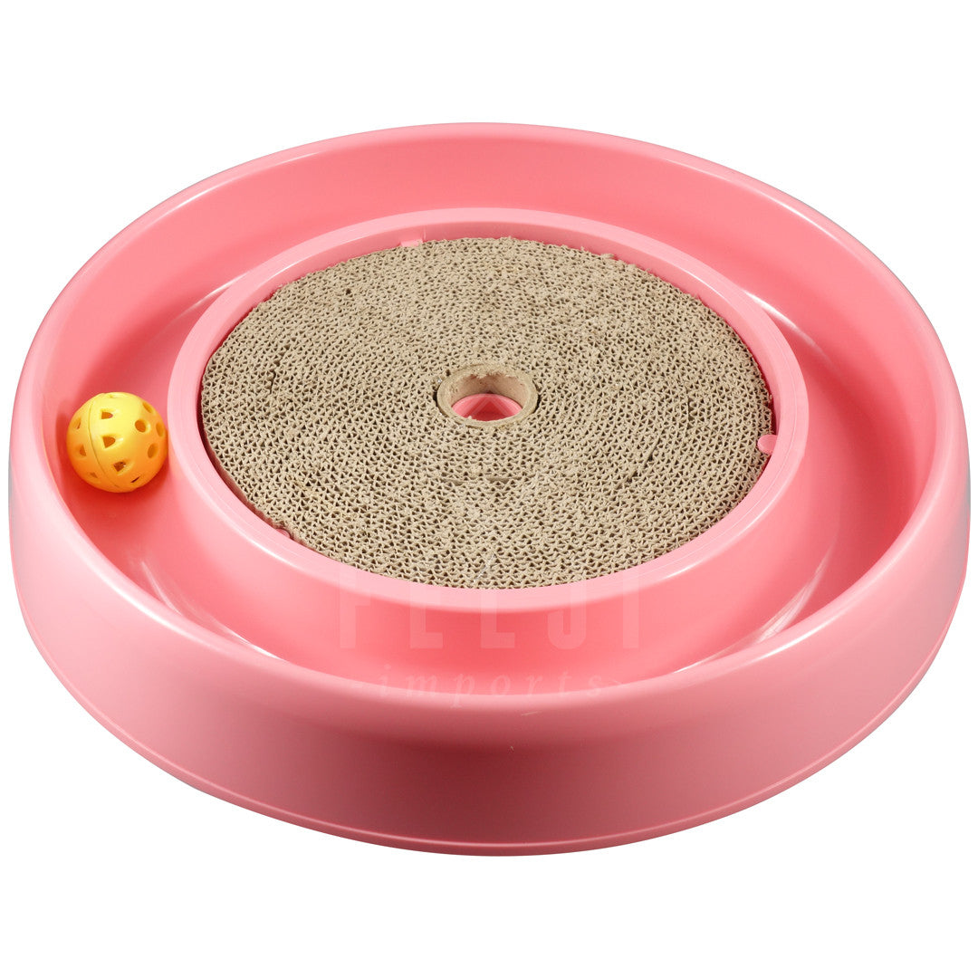 Felji Turbo Scratcher Cat Toy Pink