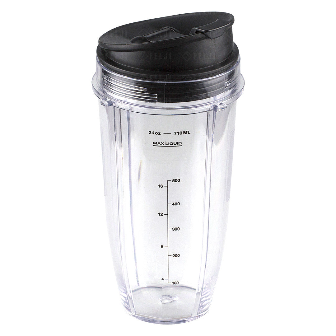 Nutri Ninja 24 Oz Cup With Sip & Seal Lid Replacement Model 483kku486 408kku641