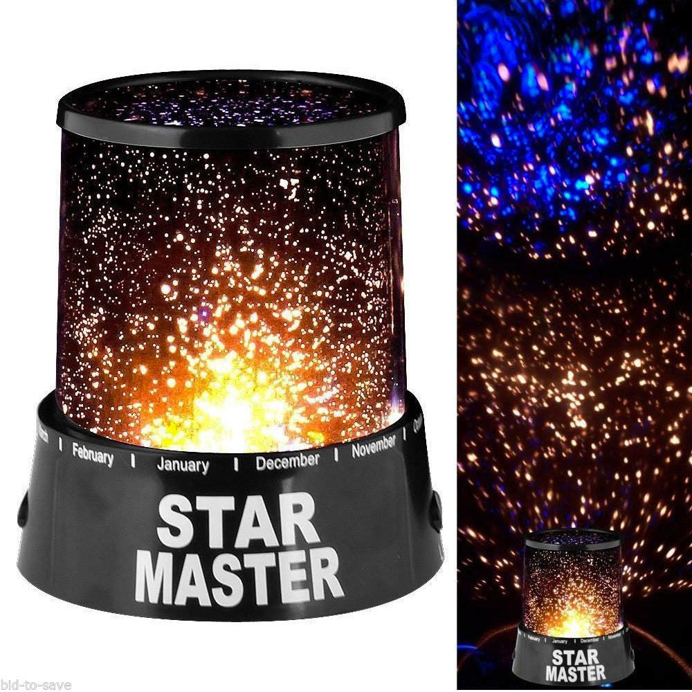 Felji Led Starry Night Sky Projector Lamp Kids Gift Star Light Cosmos Master
