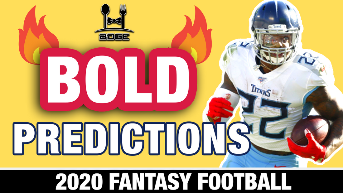 AFC BOLD PREDICTIONS for 2020 Fantasy Football BDGE Store