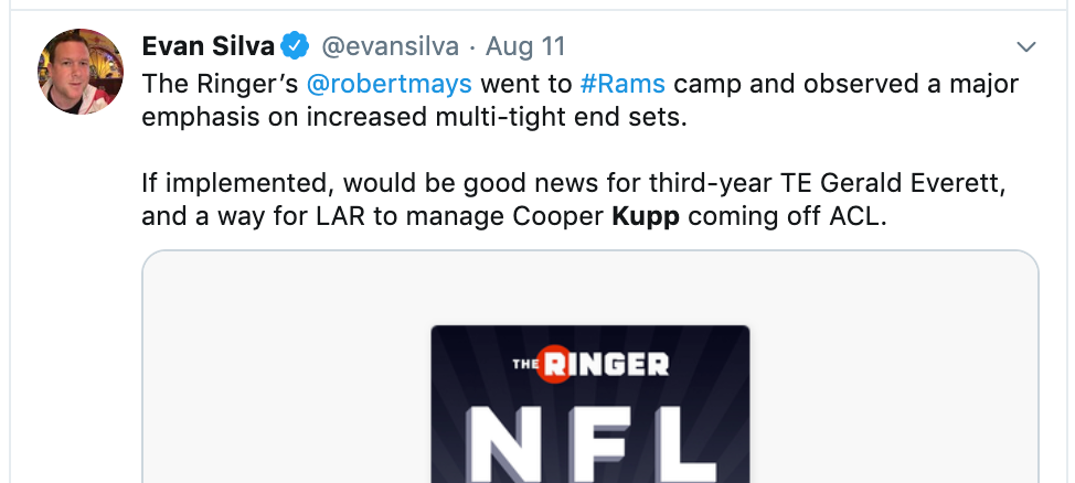 cooper kupp 2019 fantasy