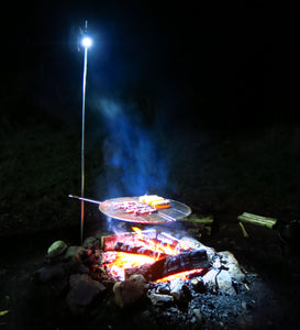 camping light pole