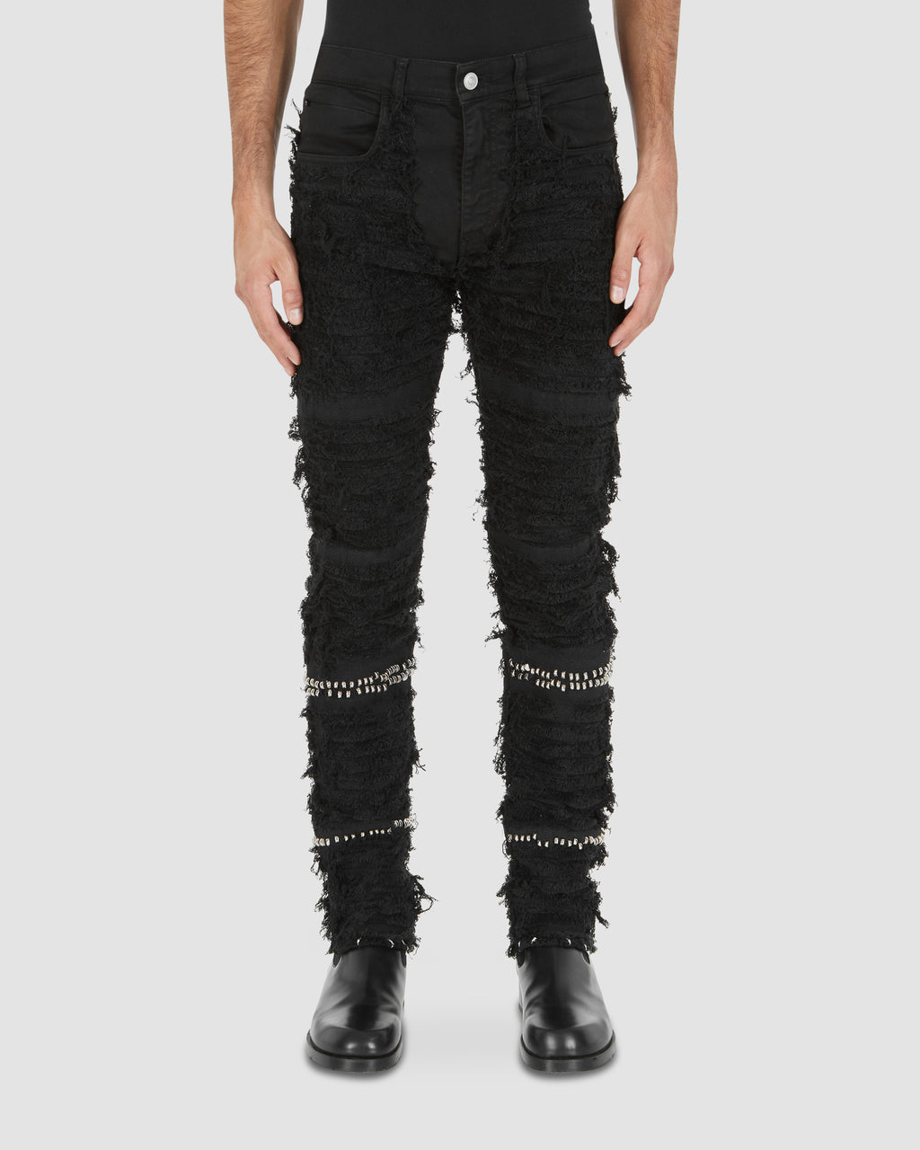 1017 ALYX 9SM | STUDDED BLACKMEANS 6 POCKET JEAN | PANTS