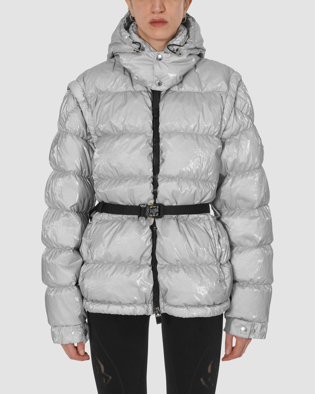 moncler coat with belt