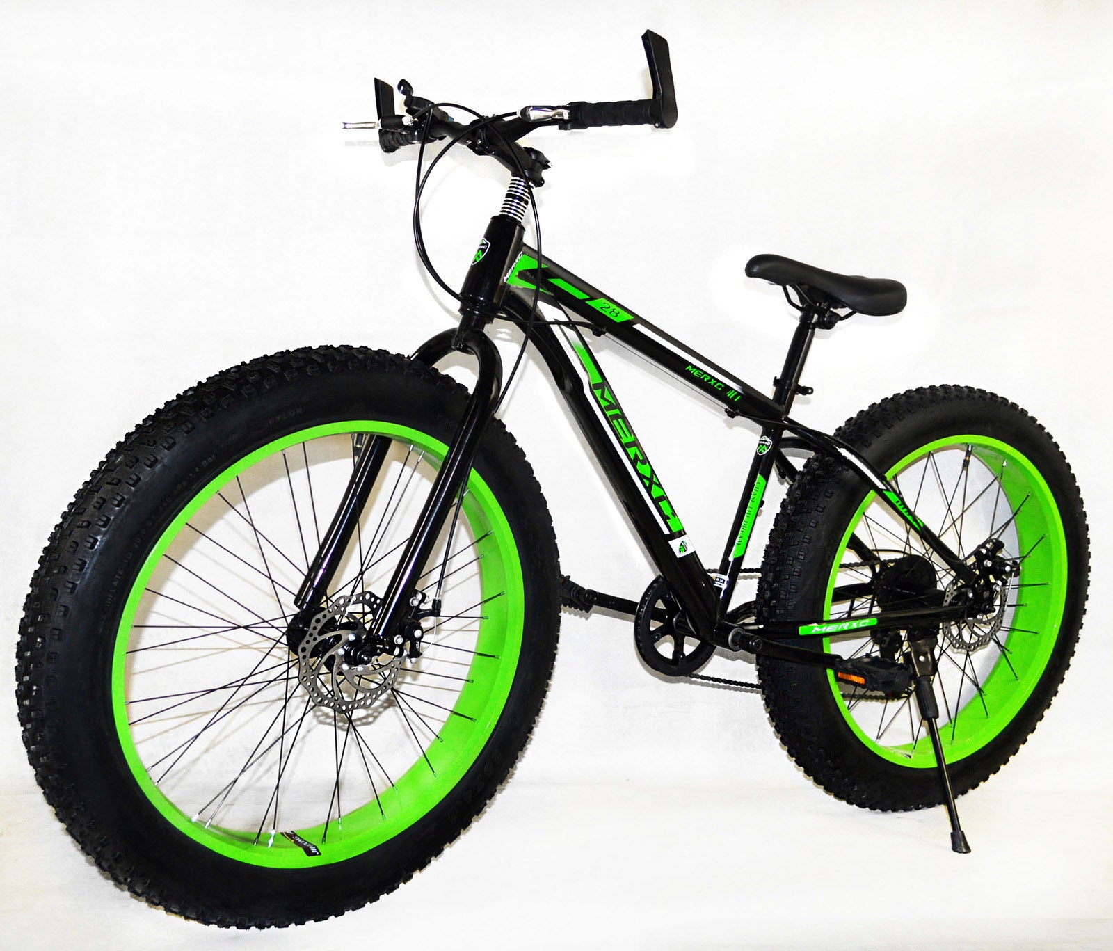 Large Tire Heavy Duty Fat Wheel Mountain Bike (Premium Green & Black B - 1 280a31e0 5a51 4101 8a32 7e83cac92eaD 1024x1024@2x