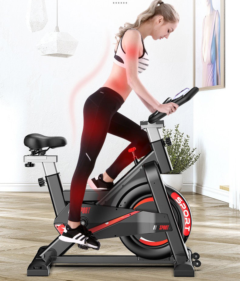 fitplus power advanced stationary fitness exercise spin bike