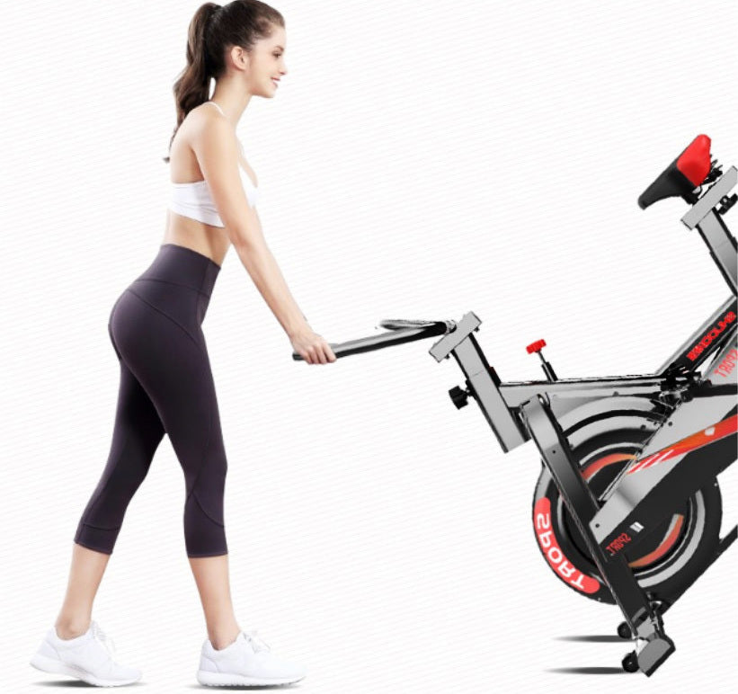 fitplus power advanced stationary fitness exercise spin bike