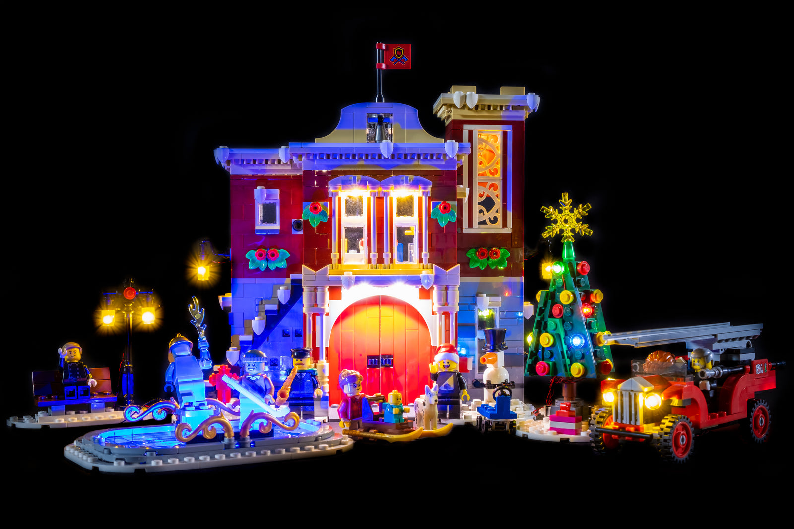 lego creator winter village fire station