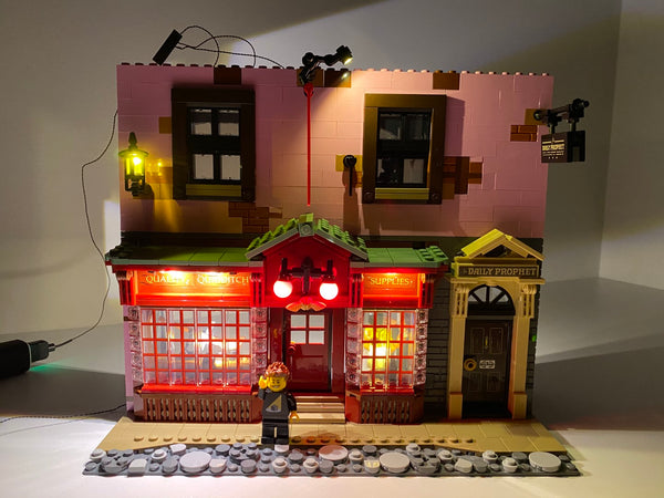 LEGO Harry Potter Diagon 75978 Review Lighting Journal – Bricks USA