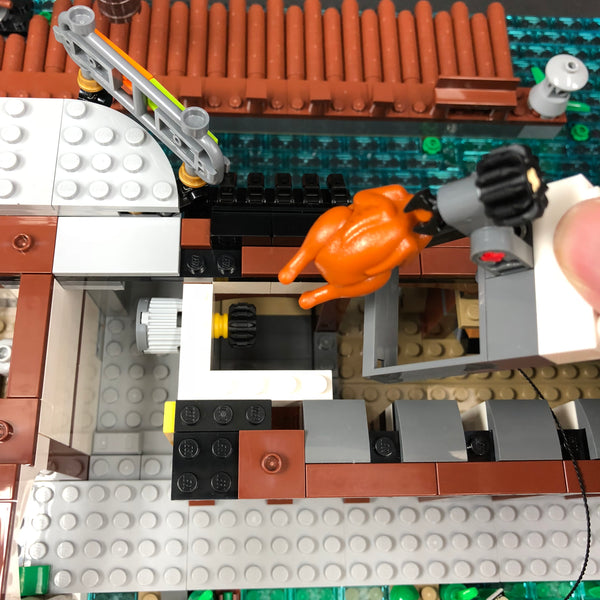 Ninjago City Chicken Rotisserie Lights