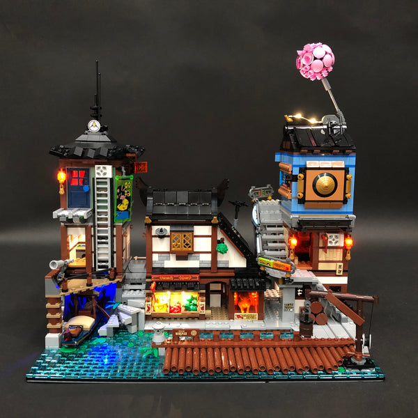 lineær samle fraktion LEGO Ninjago City Docks 70657 Review & Lighting Journal – Light My Bricks  USA