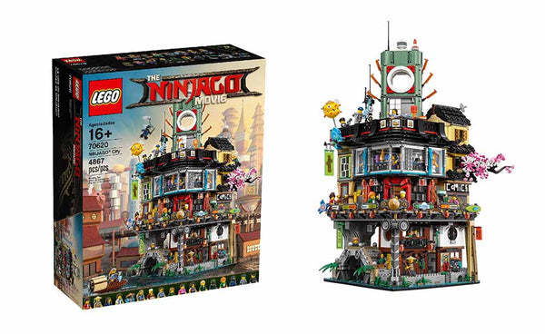 LEGO Ninjago City 70620 Review Lighting – Light My Bricks USA