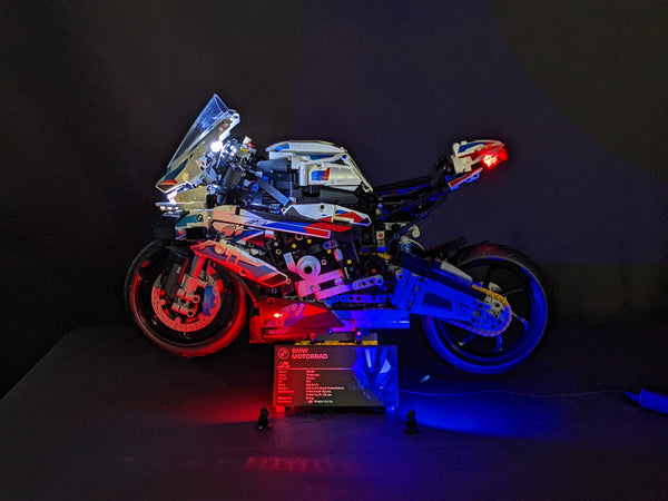 LEGO - BMW M 1000 RR #42130 Review & Lighting Journal – Light My Bricks USA