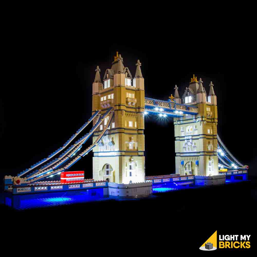 lego tower bridge lights