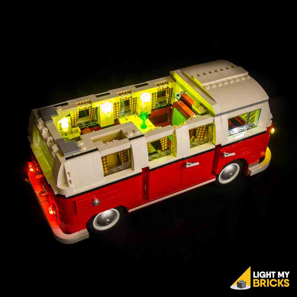 led light kit lego volkswagen t1 camper 10220